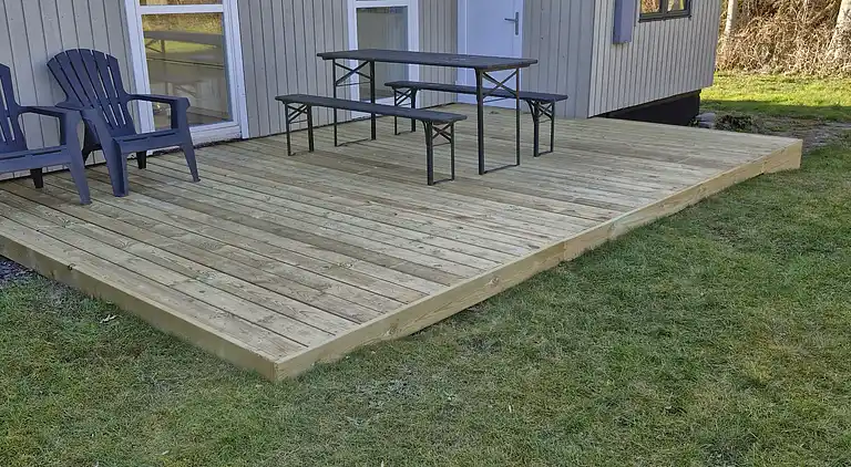 Roligt område, 1,5 km til strand, 6 km til  shop