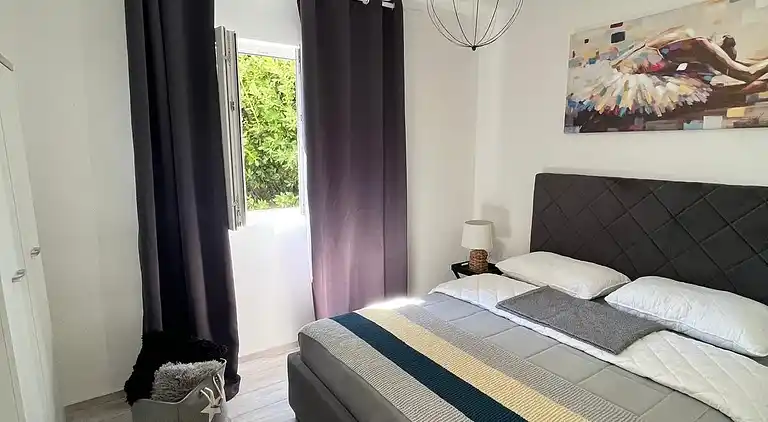 2-Zimmer-Ferienwohnung am Strand Potocnica, Pag (A-222-c)