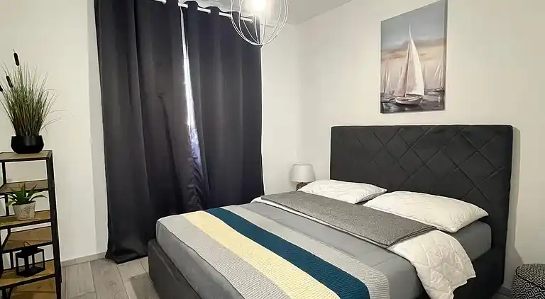 2-Zimmer-Ferienwohnung am Strand Potocnica, Pag (A-222-c)