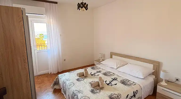 3-Zimmer-Ferienwohnung mit Terrasse und Meerblick Ugljan