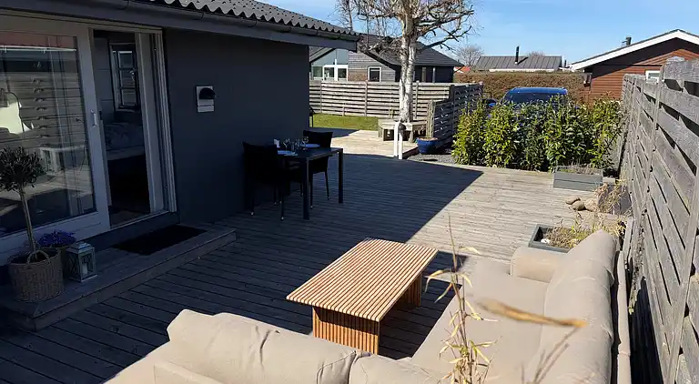 Schönes Ferienhaus nahe schönem Badestrand