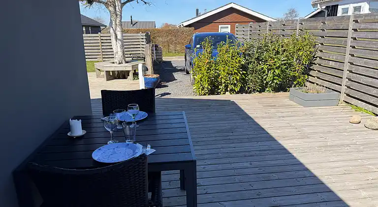 Schönes Ferienhaus nahe schönem Badestrand