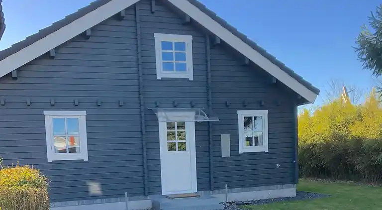 Gezellige blokhut vlak bij strand en bos