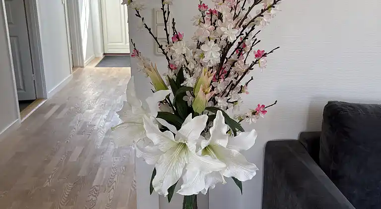 Schönes Ferienhaus mit uneinsehbarem Garten.