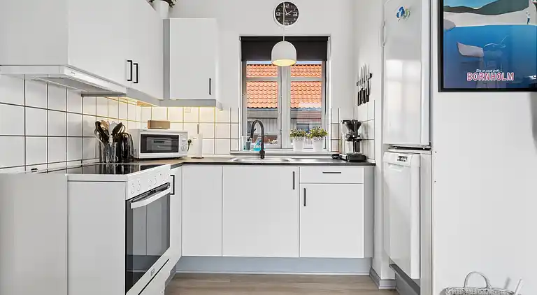 Ferielejlighed med pool på Bornholm