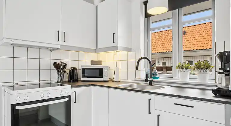 Ferielejlighed med pool på Bornholm