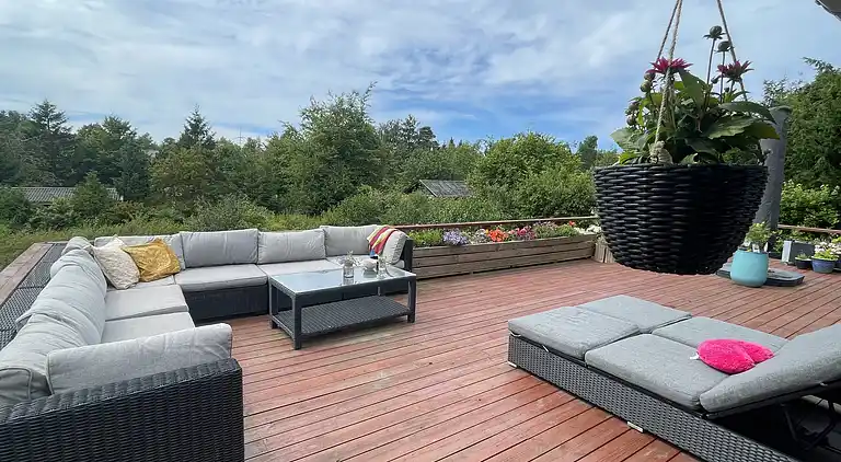 Sonniges Ferienhaus in Strandnähe