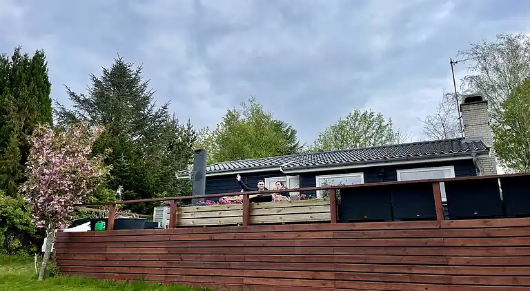 Sonniges Ferienhaus in Strandnähe