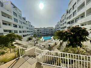 Estepona center, pool and beach