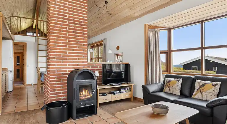 Hyggeligt sommerhus nær skov og strand