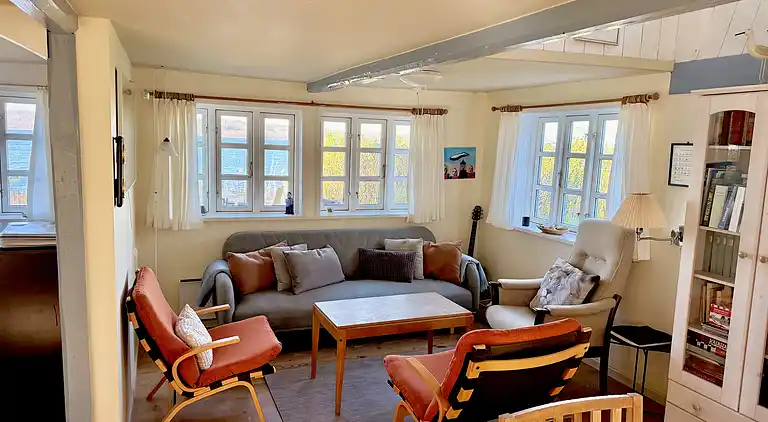 Gemütlich Ferienhaus fast am Strand