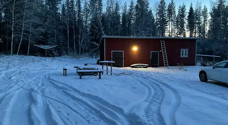 Dejligt fredeligt hus!