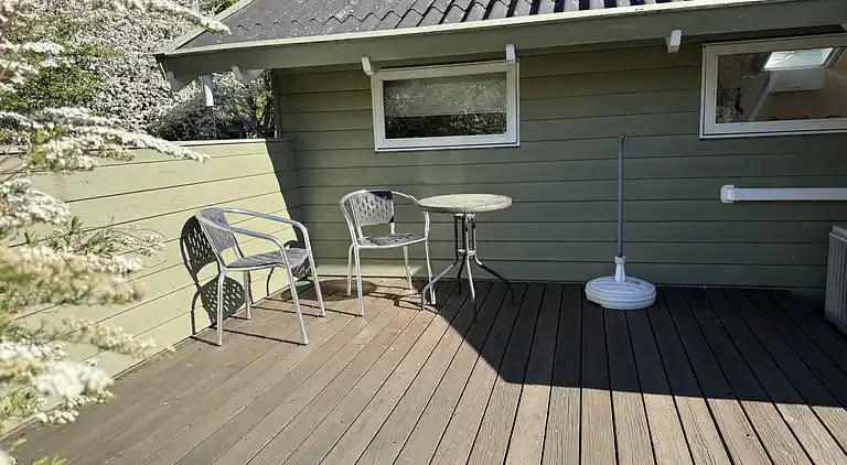 Hyggeligt sommerhus tæt på strand og natur