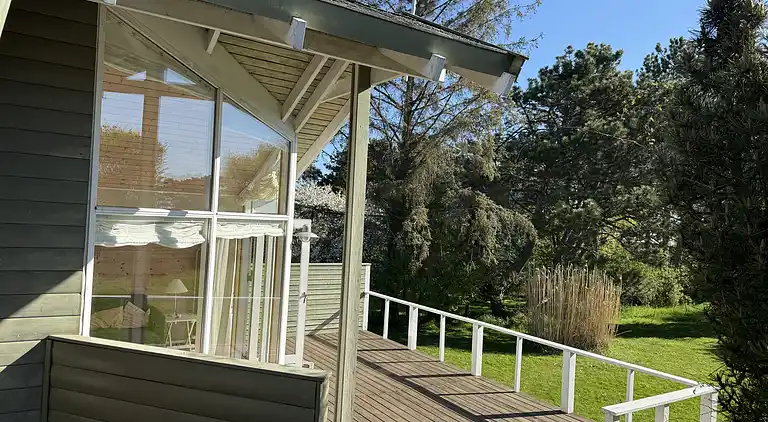Hyggeligt sommerhus tæt på strand og natur