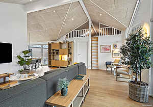 Luxury summer house Ålbæk – pool & home cinema