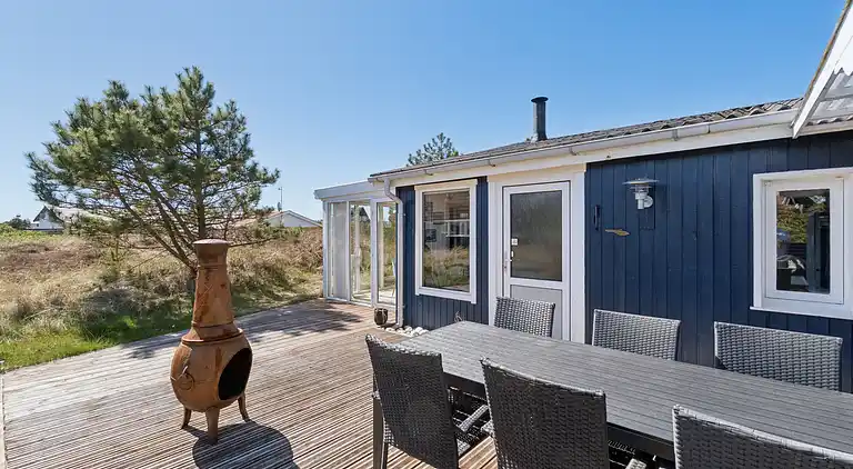 Dejligt sommerhus ved Vorupør Strand