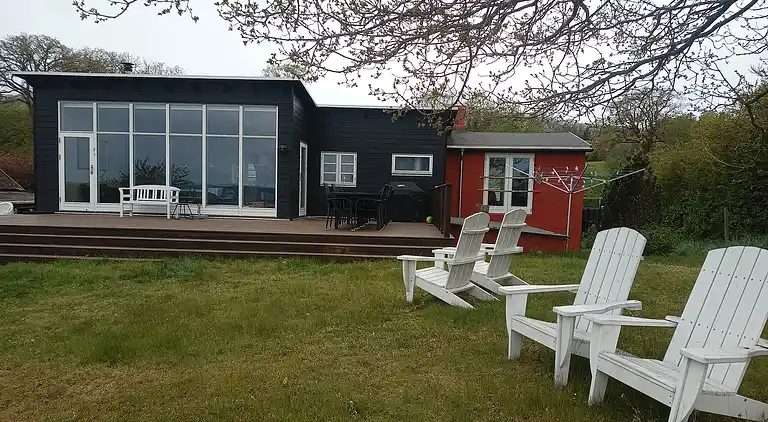 Sommerhus med havudsigt i Sandkaas