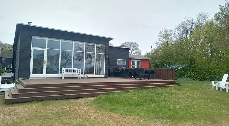 Sommerhus med havudsigt i Sandkaas