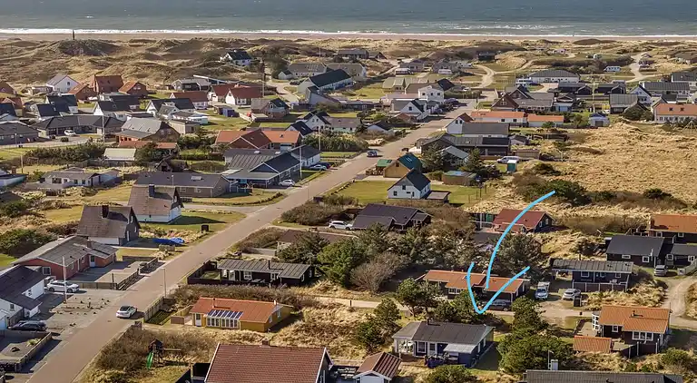 Dejligt sommerhus ved Vorupør Strand