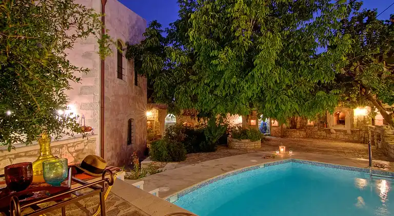 Luxurious Privately Stone Villa with Pool!