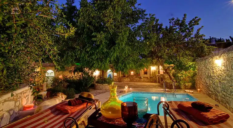 Luxurious Privately Stone Villa with Pool!